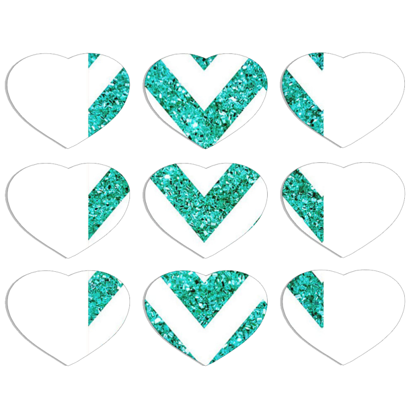 Магнитные фотопазлы Сердце 50 на 50 набор 9 штук 