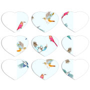 Магнитные фотопазлы Сердце 50 на 50 набор 9 штук 