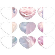 Магнитные фотопазлы Сердце 50 на 50 набор 9 штук 