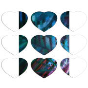Магнитные фотопазлы Сердце 50 на 50 набор 9 штук 