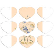 Магнитные фотопазлы Сердце 50 на 50 набор 9 штук 