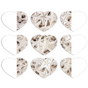 Магнитные фотопазлы Сердце 50 на 50 набор 9 штук 