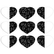 Магнитные фотопазлы Сердце 50 на 50 набор 9 штук 