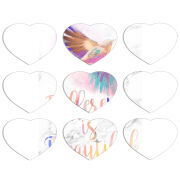 Магнитные фотопазлы Сердце 50 на 50 набор 9 штук 