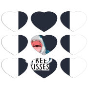 Магнитные фотопазлы Сердце 50 на 50 набор 9 штук 