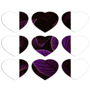 Магнитные фотопазлы Сердце 50 на 50 набор 9 штук 