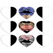 Магнитные фотопазлы Сердце 50 на 50 набор 9 штук 