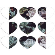 Магнитные фотопазлы Сердце 50 на 50 набор 9 штук 