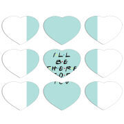 Магнитные фотопазлы Сердце 50 на 50 набор 9 штук 