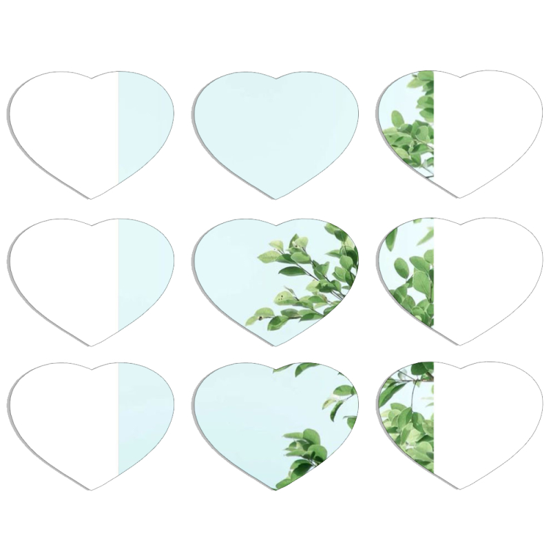 Магнитные фотопазлы Сердце 50 на 50 набор 9 штук 