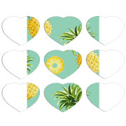 Магнитные фотопазлы Сердце 50 на 50 набор 9 штук 