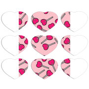 Магнитные фотопазлы Сердце 50 на 50 набор 9 штук 