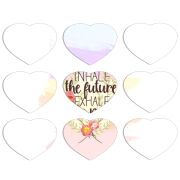 Магнитные фотопазлы Сердце 50 на 50 набор 9 штук 