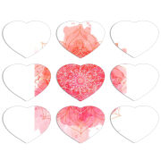 Магнитные фотопазлы Сердце 50 на 50 набор 9 штук 