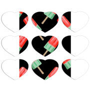 Магнитные фотопазлы Сердце 50 на 50 набор 9 штук 