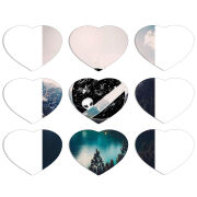 Магнитные фотопазлы Сердце 50 на 50 набор 9 штук 