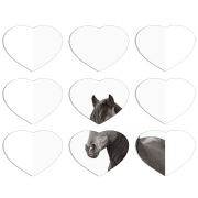 Магнитные фотопазлы Сердце 50 на 50 набор 9 штук 