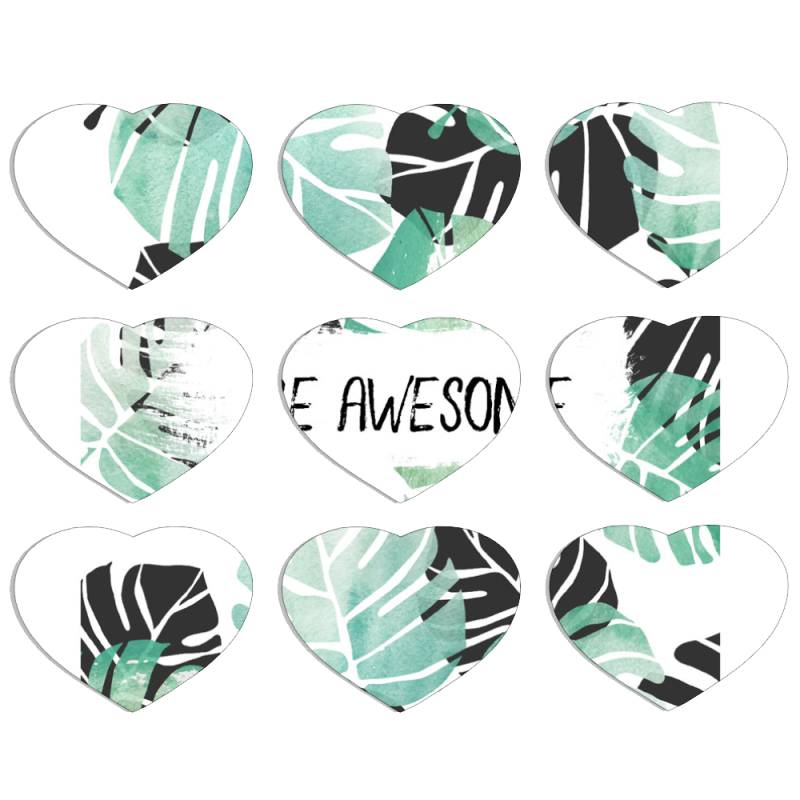 Магнитные фотопазлы Сердце 50 на 50 набор 9 штук 