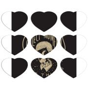 Магнитные фотопазлы Сердце 50 на 50 набор 9 штук 