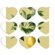 Магнитные фотопазлы Сердце 50 на 50 набор 9 штук 