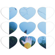 Магнитные фотопазлы Сердце 50 на 50 набор 9 штук 