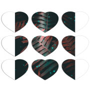 Магнитные фотопазлы Сердце 50 на 50 набор 9 штук 