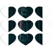 Магнитные фотопазлы Сердце 50 на 50 набор 9 штук 