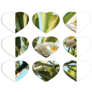 Магнитные фотопазлы Сердце 50 на 50 набор 9 штук 