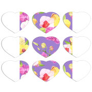 Магнитные фотопазлы Сердце 50 на 50 набор 9 штук 