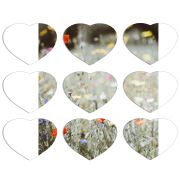 Магнитные фотопазлы Сердце 50 на 50 набор 9 штук 