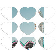 Магнитные фотопазлы Сердце 50 на 50 набор 9 штук 