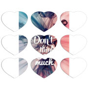 Магнитные фотопазлы Сердце 50 на 50 набор 9 штук 