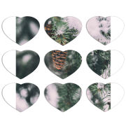 Магнитные фотопазлы Сердце 50 на 50 набор 9 штук 