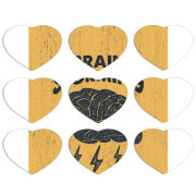 Магнитные фотопазлы Сердце 50 на 50 набор 9 штук 