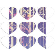 Магнитные фотопазлы Сердце 50 на 50 набор 9 штук 