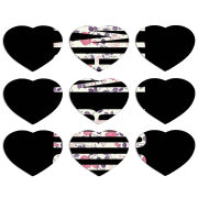 Магнитные фотопазлы Сердце 50 на 50 набор 9 штук 