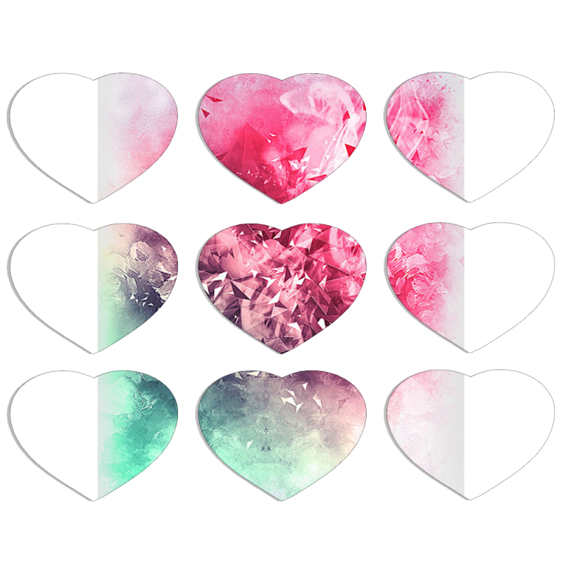 Магнитные фотопазлы Сердце 50 на 50 набор 9 штук 