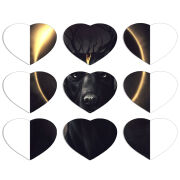 Магнитные фотопазлы Сердце 50 на 50 набор 9 штук 