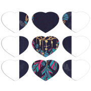 Магнитные фотопазлы Сердце 50 на 50 набор 9 штук 