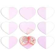 Магнитные фотопазлы Сердце 50 на 50 набор 9 штук 