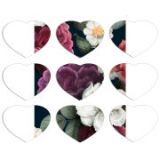 Магнитные фотопазлы Сердце 50 на 50 набор 9 штук 