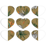 Магнитные фотопазлы Сердце 50 на 50 набор 9 штук 