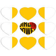 Магнитные фотопазлы Сердце 50 на 50 набор 9 штук 