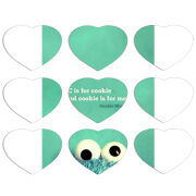 Магнитные фотопазлы Сердце 50 на 50 набор 9 штук 