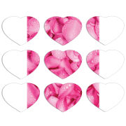 Магнитные фотопазлы Сердце 50 на 50 набор 9 штук 