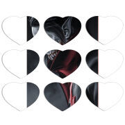 Магнитные фотопазлы Сердце 50 на 50 набор 9 штук 