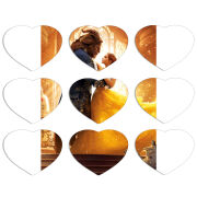 Магнитные фотопазлы Сердце 50 на 50 набор 9 штук 