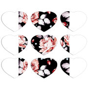 Магнитные фотопазлы Сердце 50 на 50 набор 9 штук 