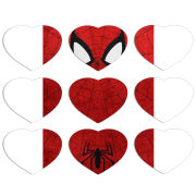 Магнитные фотопазлы Сердце 50 на 50 набор 9 штук 