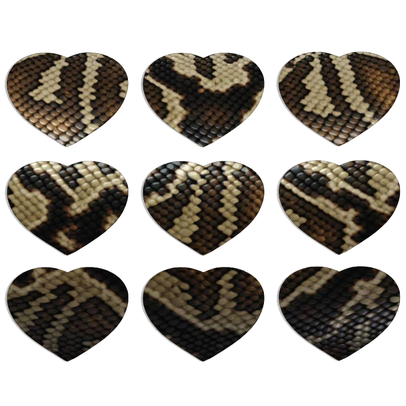 Магнитные фотопазлы Сердце 50 на 50 набор 9 штук 